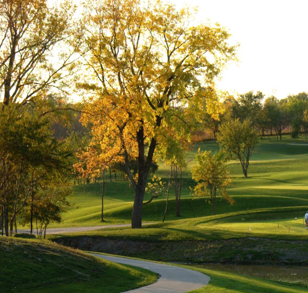 Hole 14 of The Legacy Golf club outside of des moines